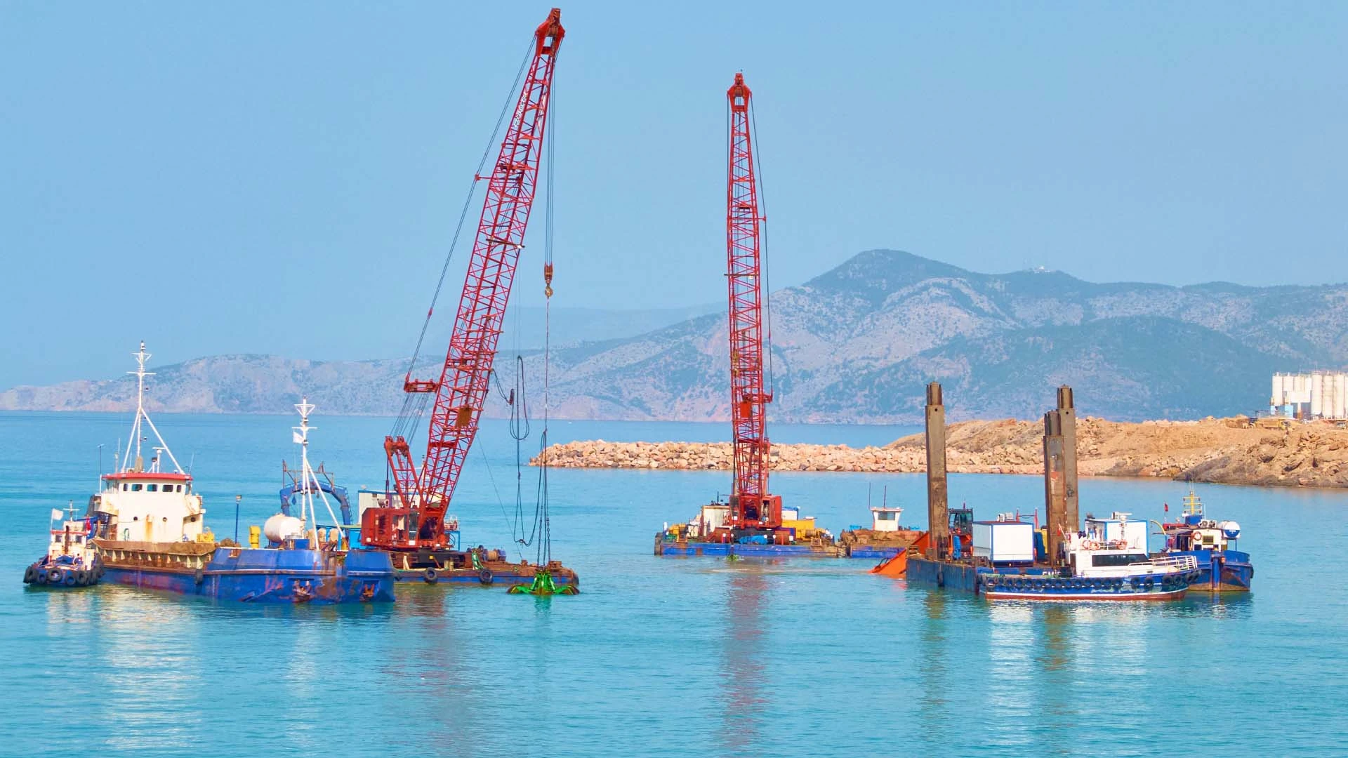 Dredging on Water